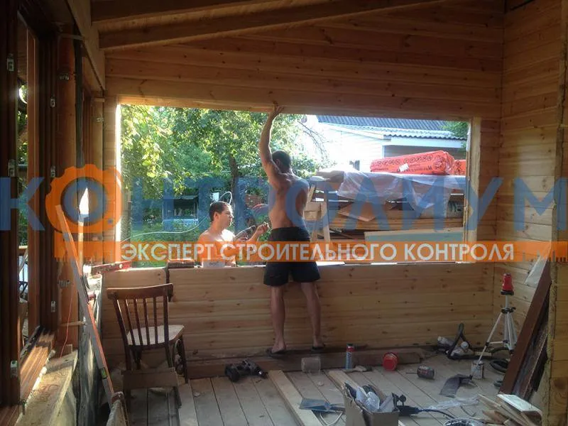 Технадзор за строительством дома из бруса