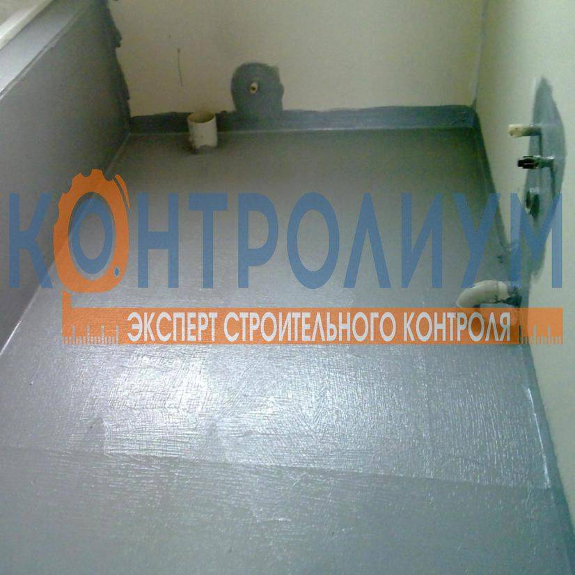 Установка стяжки из цемента