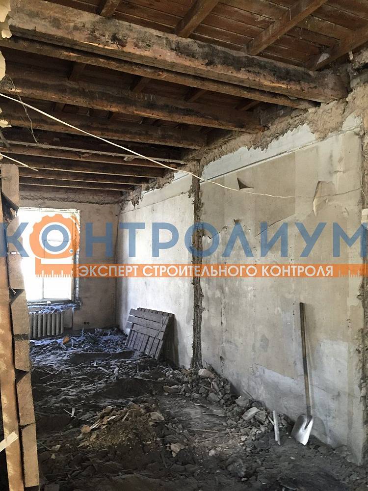 Усиление перекрытия в жилом доме м.Новослободская